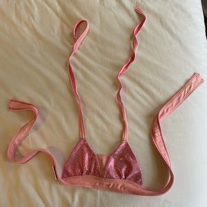 Fun Fun Pink Bikini Top